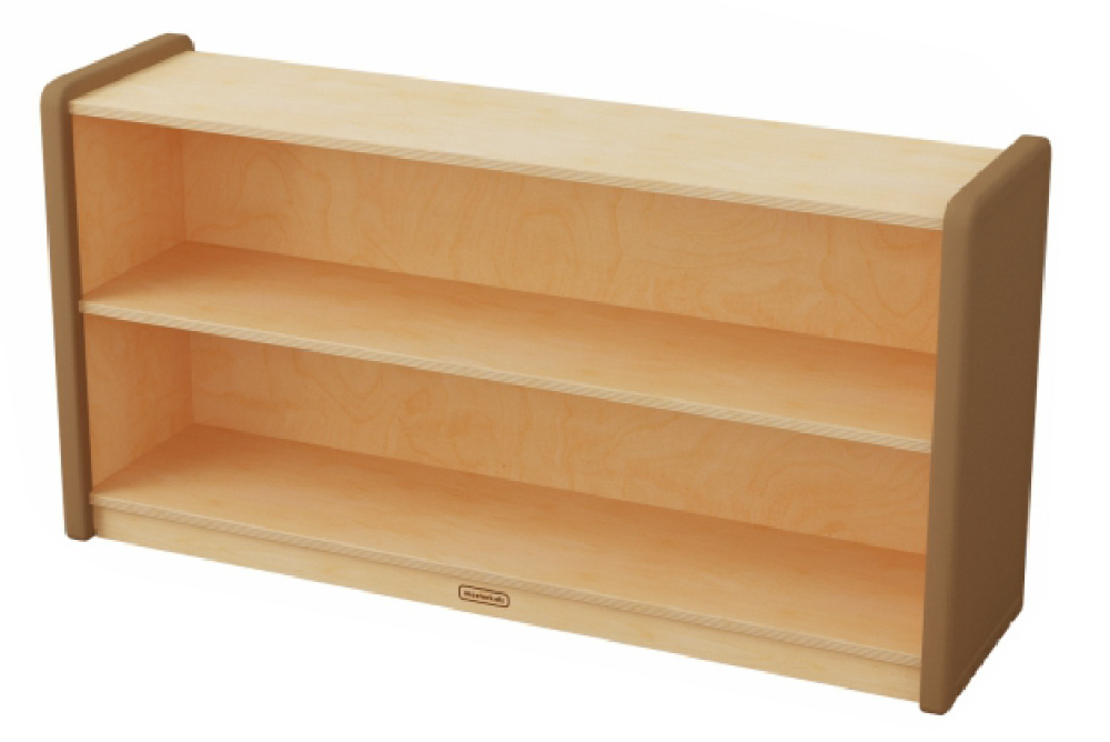 masterkidz 軟邊角系列-木背板雙層櫃